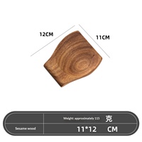 Set Peralatan Masak Kayu Akasia: Sendok, Spatula, Pengaduk Berlubang, Sendok Sayur, Penyaji Pasta, Sendok Nasi untuk Dapur