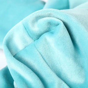 Sac de poignet de bonne qualité mini portable réutilisable confortable doux de luxe japonais logo personnalisé tissu velours noeud - Product Image 4