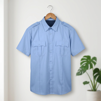Uniformes de sécurité pour hommes en coton et polyester respirants, personnalisés, de haute qualité, pour l'été – Vente chaude