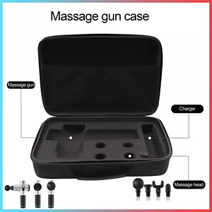 Estuche de transporte, caja de almacenamiento portátil con material EVA, accesorios impermeables, a prueba de golpes y polvo para dispositivo <span class=keywords><strong>Hyperice</strong></span> Hypervolt - Product Image 4