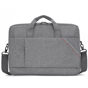 Sac pour ordinateur portable imperméable en tissu Oxford, léger, pour voyages d'affaires, bandoulière, homme/femme, protection pour le bureau, mallette vintage en cuir - Product Image 3