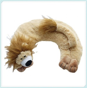 Compresión caliente para microondas, cubierta extraíble húmeda, oso, perro, cerdo, cuello, almohada, envoltura para espalda, almohadilla de calentamiento de animales de peluche ponderada - Product Image 6