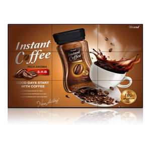 Đã làm 4k 46 "55 inch 3.5mm 2x2 3x3 UHD liền mạch nối màn hình TV <span class=keywords><strong>LCD</strong></span> video tường màn hình với phía trước khung bảo trì - Product Image 2