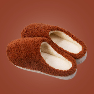 Nouvelles pantoufles en fourrure pelucheuse antidérapantes pour l'automne et l'hiver, unisexes, pour homme et femme - Product Image 4