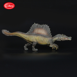 Modèle de dinosaure KING Spinosaurus réaliste de 37 cm, figurine d'animal en PVC écologique, peinte à la main, jouet éducatif pour musée - Product Image 2