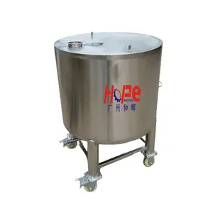 500L SS Material Mixing Storage Tank for Water Alcohol Juice Beverage Liquid Mixer Heat Tank