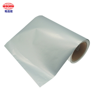 Autocollant de sécurité anti-effraction 54,5 cm x 1090 cm, argent mat, substrat PET anti-contrefaçon pour sacs de documents importants