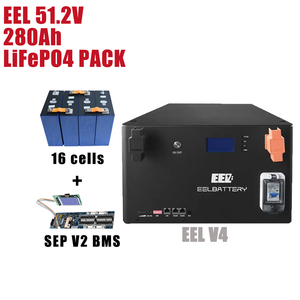 แบตเตอรี่สำรองพลังงานแสงอาทิตย์สำหรับบ้าน EEL รุ่นขายดี 15kWh 16kWh 48V ชาร์จซ้ำได้ พร้อมเซลล์ CALB 314ah LiFePO4 - Product Image 4
