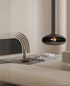 <span class=keywords><strong>Cheminée</strong></span> <span class=keywords><strong>suspendue</strong></span> personnalisée en bois flottant, foyer au bioéthanol, décoration intérieure sans fumée, <span class=keywords><strong>cheminée</strong></span> <span class=keywords><strong>suspendue</strong></span> d'usine - Product Image 3