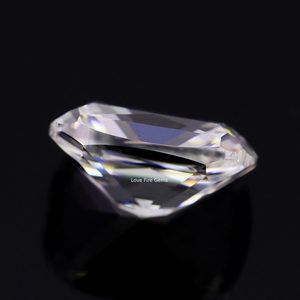 Zirconia Cúbica Sintética de Corte Alargado en Todos los Tamaños, Color Amarillo Muy Claro, Blanco Cálido G, 5a - Product Image 4