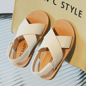 Sandales croisées pour enfants moyens et grands, mode été 2026, pour garçons et filles - Product Image 1