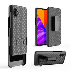 Étui robuste en plastique rigide avec clip ceinture pour <span class=keywords><strong>Samsung</strong></span> <span class=keywords><strong>Xcover</strong></span> 6 <span class=keywords><strong>Pro</strong></span> <span class=keywords><strong>Xcover</strong></span> <span class=keywords><strong>Pro</strong></span> <span class=keywords><strong>2</strong></span> - Product Image 1