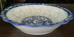 Meilleure Qualité Bols En Porcelaine Bleu Et Blanc Coloré Antique Vintage Bleu et Blanc Porcelaine Bowlslad Céréales <span class=keywords><strong>Bol</strong></span> En Céramique - Product Image 5