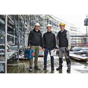 BOSCH - 06188000ET GHH 12 + 18V XA - 12V Sweat-shirt chauffant noir sans batterie-EAN 4059952580920 WORK HOODIES - Product Image 3