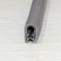 Tiras de Sellado Automotrices de Silicona Resistente al Calor Cuishi, Tiras Decorativas de Extrusión con Borde a Presión, Tiras Protectoras Contra la Intemperie