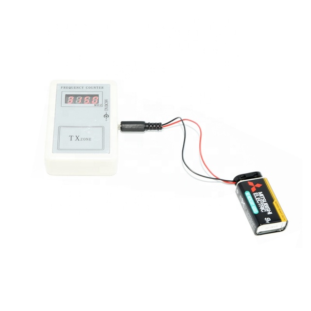TOPEAST High Quality Digital Portable Hand-held Electric Automatic Mini Frequency Counter Meter 9V 260-450Hz High Accuracy