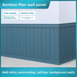 แผ่นผนังกันความชื้นแบบผสมเส้นใยไม้ไผ่สำหรับตกแต่งผนังโรงเรียนอนุบาลและแบบแขวน  จัดส่งตัวอย่างฟรี - Product Image 6