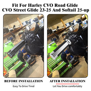 Poignées de guidon de moto CNC pour Harley Softail Fat Boy <span class=keywords><strong>Deluxe</strong></span> 2025 Touring <span class=keywords><strong>CVO</strong></span> Street Road Glide 2023-2025 FLTRX - Product Image 6