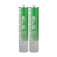 Adhésif silicone transparent sans clouage - Pour usage en construction sans clouage