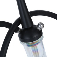 Tige de chicha en acier inoxydable, 1 pièce, boîte cadeau de luxe, grande taille, tuya européenne