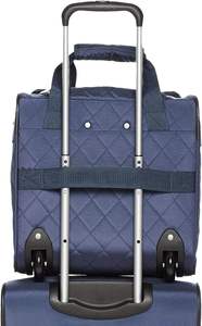 Fabrika özelleştirilmiş Underseat haddeleme seyahat bagaj çantası tekerlekler 16 inç gri renk bagaj seyahat çantaları - Product Image 6