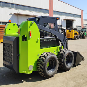 Harga murah konstruksi pertanian taman hidrostatik kompak mini roda kecil pemuat selip muatan kemudi - Product Image 4