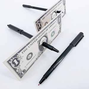 Stylo à double extrémité pour la manipulation de billets de banque, accessoire de magie de close-up Kingmagic, jouet pour enfants pour spectacles de festival. - Product Image 2