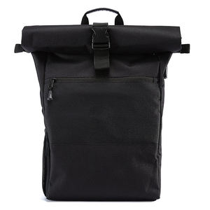 Custom Fashion Recycled Plastic Bottles Expandable <b>Roll</b> <b>Top</b> <b>Waterproof</b> Trendy <b>Backpack</b> With Laptop Pocket <b>Backpack</b> - Product Image 2