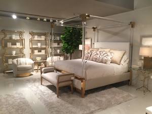 Venta Directa de Fábrica, Diseño Moderno, Cama de Acrílico Transparente, Cristal de Lucite, Dosel de Acrílico, Cama King Size, Queen Size - Product Image 3