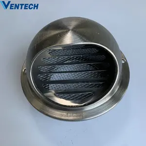 VENTECH sıcak satış Hvac sistemi için havalandırma kapağı paslanmaz çelik topu hava panjur