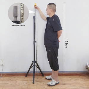 Leeons 65Inch Tóc Giả Đứng Có Thể Điều Chỉnh <span class=keywords><strong>Tripod</strong></span> Đứng Mannequin <span class=keywords><strong>Head</strong></span> <span class=keywords><strong>Tripod</strong></span> Làm Tóc Đào Tạo <span class=keywords><strong>Head</strong></span> Holder Tóc Đào Tạo Công Cụ - Product Image 3