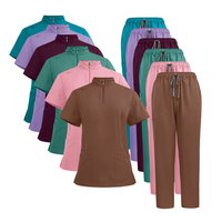Vêtements cliniques pour médecins et infirmières Niaahinn 2025 Uniformes médicaux OEM haut de gamme Scrubs imprimés personnalisés Comfort-Fit