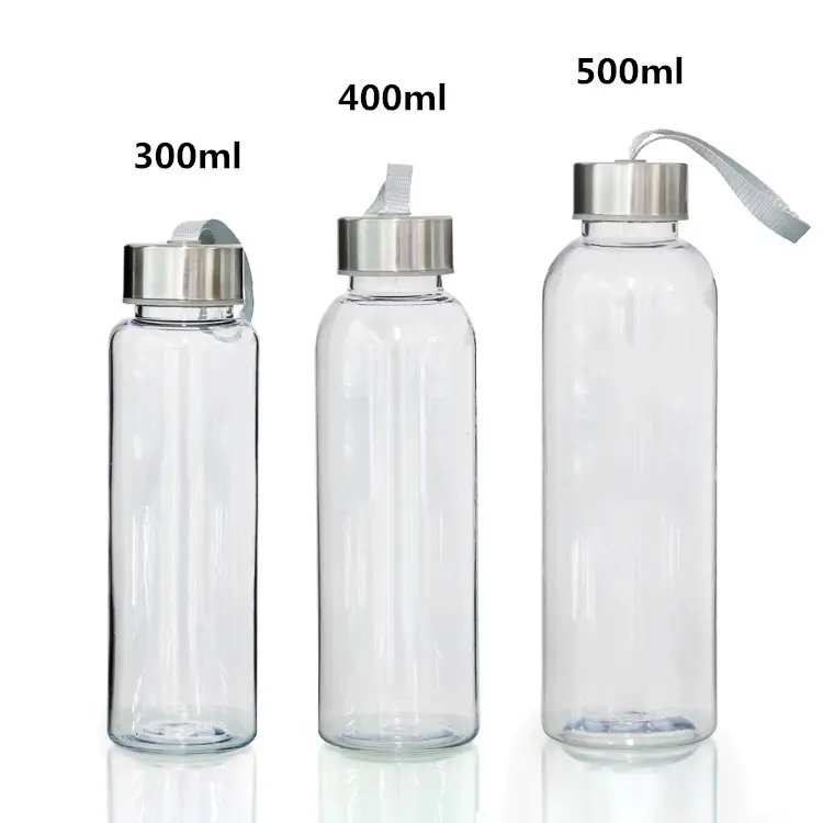 300ml 400ml 600ml Plastic Water Bottle with Custom Logos as Free Gift for Brand Promotion Sports water bottle small hold cup