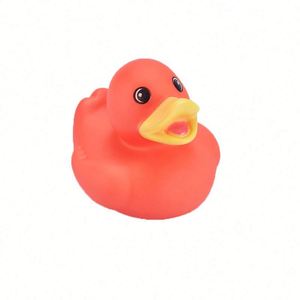 5.5cm 2 Inch Customized Batch Print Logo PVC Glitter Rubber Duck Form Bathtub <b>Bath</b> Toys with Pattern Designs Applied - Product Image 5