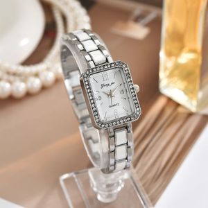 Montre Femme Cadran Rectangle Argent Or Cristal Montres Mode Quartz Pour Femmes Dames Major Relojes Offre Spéciale Relojes - Product Image 2