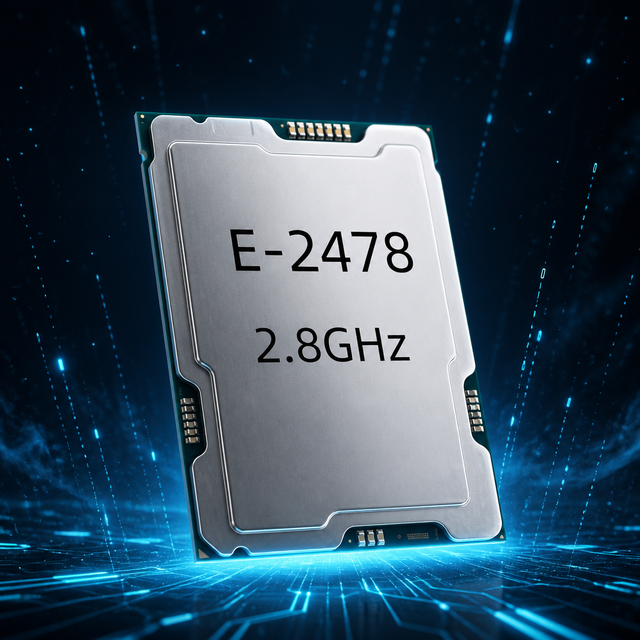 Xeon E-2478 8 Core 16 Thread Processor 2.8GHz 5.2GHz Turbo LGA1700 DDR5-4800 SMB Server Tested