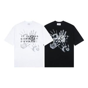 Camiseta de Manga Corta con Cuello Redondo y Estampado Digital de Gato, Estilo Holgado, para Hombre y Mujer, Maison MM6, Nueva Colección 2026 - Product Image 2