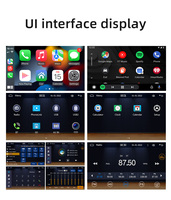Pantalla digital IPS de 4 pulgadas 1DIN MP5 Radio estéreo para automóvil Reproductor multimedia con pantalla táctil con Bluetooth y CarPlay