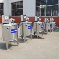 Réservoir de pasteurisation de lait, substrat laitier, 150 L, 500 L, 500 litres, petite machine de pasteurisation pour champignons