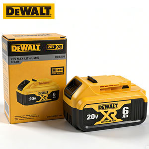 <span class=keywords><strong>Batteria</strong></span> al Litio <span class=keywords><strong>DEWALT</strong></span> Originale di Grado Industriale <span class=keywords><strong>18V</strong></span> 20V 6.0AH 5Ah, DCB206, DCB205 con Ricarica Rapida, <span class=keywords><strong>Batteria</strong></span> per Utensili Elettrici 20V - Product Image 1