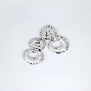 Pendientes de aro irregulares, joyería geométrica para las orejas, para fiesta, boda, regalo - Product Image 5