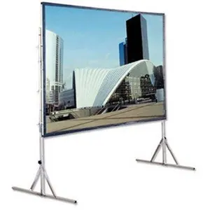 Gấp nhanh Màn Hình Máy Chiếu Giá Rẻ Trắng <span class=keywords><strong>Matt</strong></span> Vải Màn Hình Chiếu Để Bán - Product Image 1