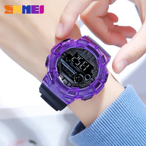 Montre digitale pour garçons <span class=keywords><strong>SKMEI</strong></span> 2110, nouvelle arrivée, vente en gros, bracelet en caoutchouc, résistante à l'eau, <span class=keywords><strong>chrono</strong></span>, en stock, montre-bracelet de plein air - Product Image 5