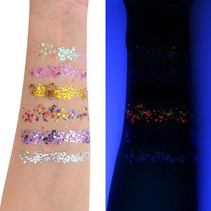 Kit profesional de paleta de pintura facial de 12 colores Niños populares con purpurina Arco Iris a base de agua UV Split Cakes Body Art - Product Image 2