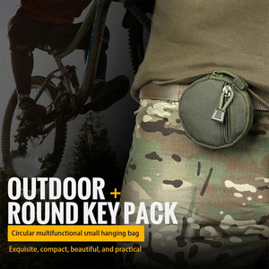 Pochette de ceinture imperméable pour l'extérieur, pochette zippée pour la randonnée, pochette tactique pour téléphone, sac tactique - Product Image 3