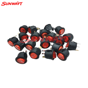 Interrupteur à bascule éclairé rouge et bleu à 2 positions, 3 broches, commande marche/arrêt pour équipement de machine de jeu - Product Image 2