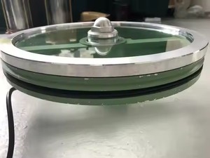 TELA DE VISTA CLARA MARINA COM AQUECIMENTO DIÂMETRO PERSONALIZADO 220V 50HZ Motor IP22 Tela rotativa IP56 - Product Image 4