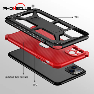 In Fibra di Carbonio Caldo di Goccia-Resistente Copertura Del Telefono All-Inclusive Cassa Dura Del Telefono per <span class=keywords><strong>Il</strong></span> Iphone 11 Pro Max - Product Image 3