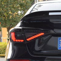 Luces Traseras LED de Escama de Dragón para Civic 11ª Gen. 2022-2026, con Señal de Giro Secuencial y Animación de Encendido, Conjunto de Lámparas Traseras