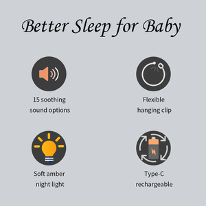 Робот-динамик, белый шум, аппарат для сна, Успокаивающая Колыбельная музыка, питание от батареи, пластиковый шкаф, новые гаджеты 2025 - Product Image 3